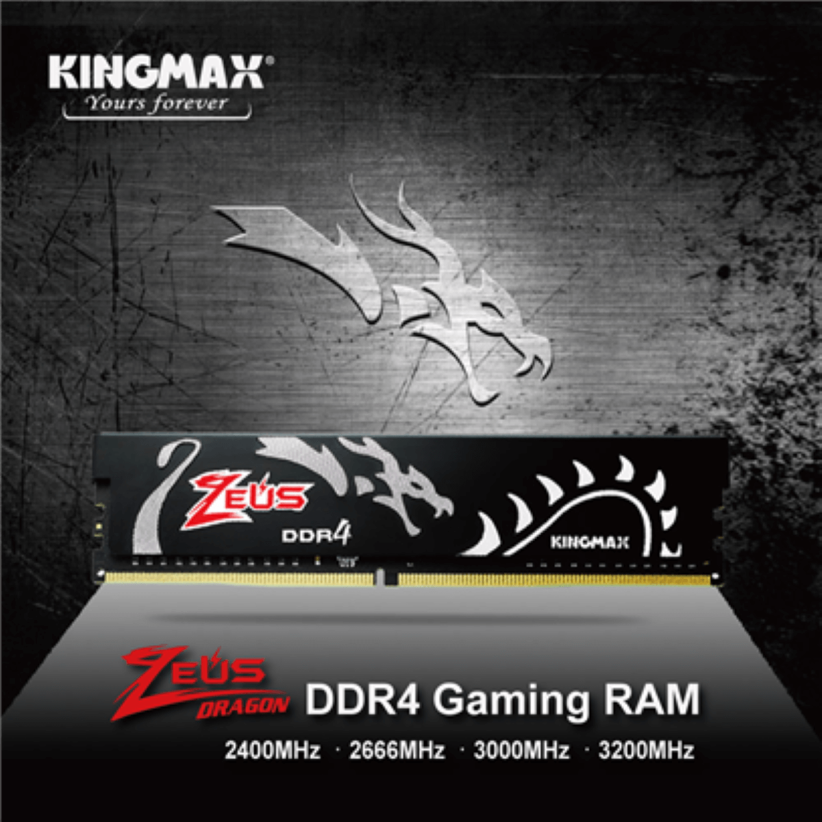 Ram Kingmax Zeus Dragon 16G DDR4 3000Mhz