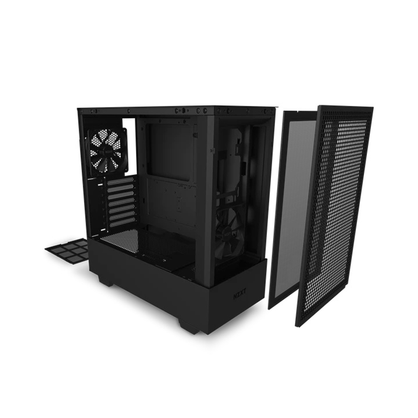 Vỏ máy tính NZXT H510 Flow Black (CA-H52FB-01) (Mid Tower/Màu Đen)