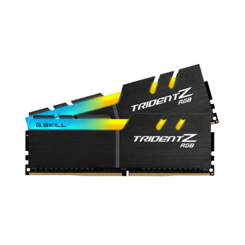 RAM Desktop Gskill Trident Z RGB (F4-3600C18D-64GTZR) 64GB (2x32GB) DDR4 3600MHz