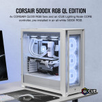 Vỏ máy tính Corsair iCUE 5000X RGB QL True White - CC-9011233-WW