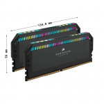 Ram PC Corsair Dominator Platinum RGB 32GB 6000Mhz DDR5 (2x16GB) CMT32GX5M2X6000C36