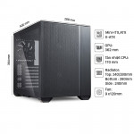 Vỏ Case LIAN-LI PC-O11 Dynamic Mini Air Black (Mini Tower / Màu Đen/Kèm sẵn 3 Fan/Hỗ trợ nguồn ATX)