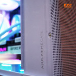 Vỏ Case Mini MicroATX ASUS Prime AP201 MESH WHITE (Matx / USB C/ 33 lit)