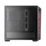 Vỏ Case Cooler Master MasterBox MB520 TG Red Trim (Mid Tower/Màu Đen)