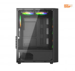 Vỏ Case Vitra CERES V305-G 3 Fan RGB Black (Mid Tower/Màu Đen/ Kèm sẵn 3 Fan RGB)