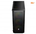 Vỏ case Vitra SAPHIRA NX11 Black E-ATX 3FRGB (Kèm 3 FAN RGB)