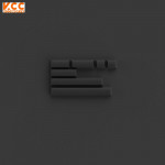 Nút bàn phím AKKO Keycap Set - Black & Gold (SAL Profile)