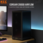 Vỏ case Corsair 2000D AIRFLOW Mini-ITX PC Case - Black (CC-9011244-WW)