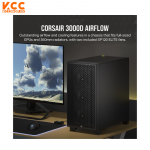 Case Corsair 3000D AIRFLOW Mid-Tower PC Case - Black (CC-9011251-WW)