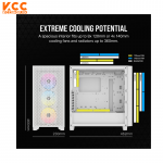 Case Corsair 3000D RGB AIRFLOW Mid-Tower PC Case - White ( CC-9011256-WW )