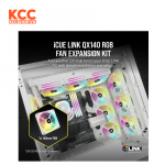 Fan case Corsair iCUE LINK QX140 RGB Expansion Kit White (CO-9051007-WW)