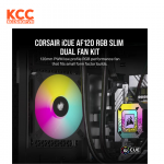 Fan case Corsair iCUE AF120 RGB SLIM Black 2 in 1 (CO-9050163-WW)