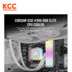 Tản nhiệt nước Corsair H100i RGB ELITE White (CW-9060078-WW)