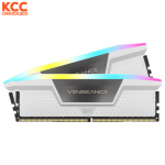 RAM CORSAIR VENGEANCE HEATSPREADER WHITE CL36 64GB (2X32GB) 5600MHz (CMH64GX5M2B5600Z36WK)
