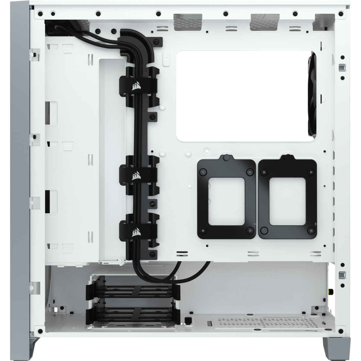 Vỏ máy tính Corsair 4000D TG White – CC-9011199-WW