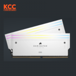 Ram Corsair DOMINATOR TITANIUM RGB White Heatspreader C32 64GB (2x32GB) 6400 MHz DDR5 (CMP64GX5M2B6400C32)