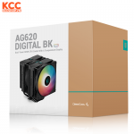 Tản nhiệt khí Deepcool AG620 DIGITAL BK ARGB