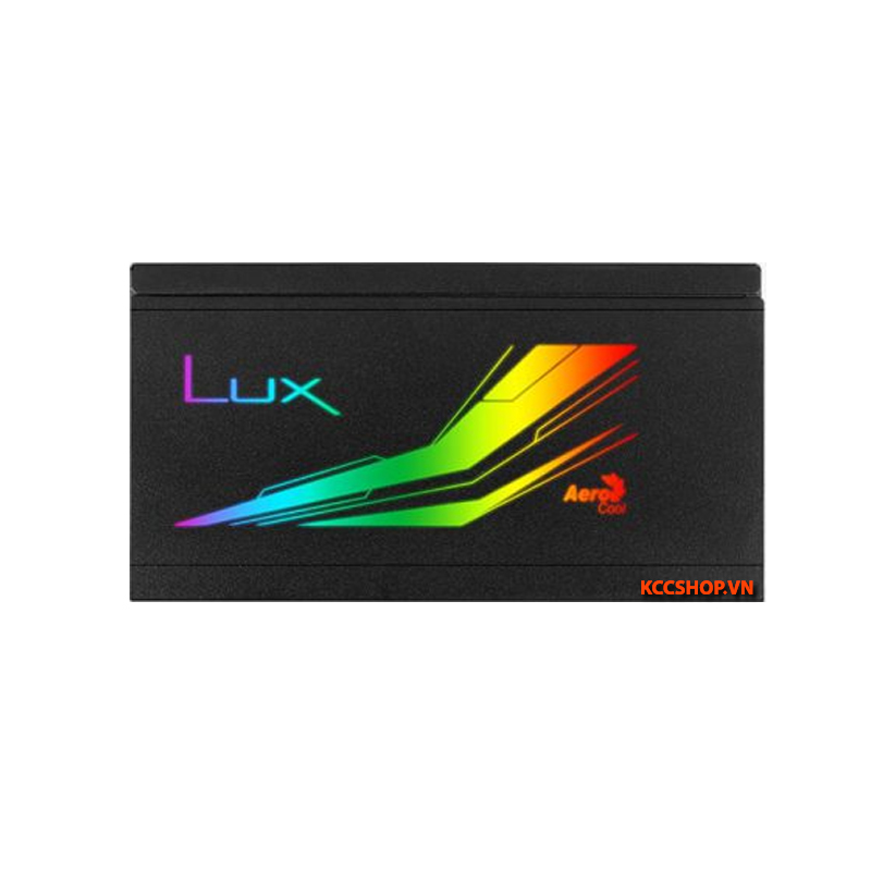 Nguồn Aerocool LUX RGB 650W ( 80 Plus Bronze/Màu Đen/Led RGB)