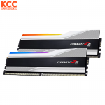 Ram G.Skill Trident Z5 RGB 96GB (2x48GB) CL32 6400MHz DDR5 Silver (F5-6400J3239F48GX2-TZ5RS)