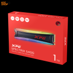 SSD Adata XPG SPECTRIX S40G RGB 1TB PCIe NVMe 3x4 (Đọc 3500MB/s, Ghi 3000MB/s) - AS40G-1TT-C