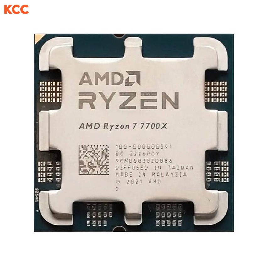 CPU Nguyen Duc Manh  7700X CPU AMD Ryzen 7 7700X Tray (4.5GHz boost 5.4GHz, 8 nhân 16 luồng, 40MB