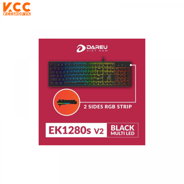 Bàn phím cơ Gaming DAREU EK1280s v2 104KEY