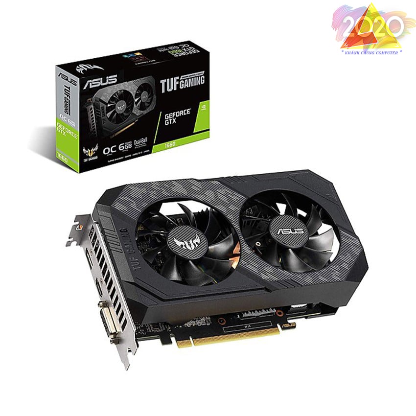 Card màn hình ASUS TUF GTX 1660 Super-O6G GAMING